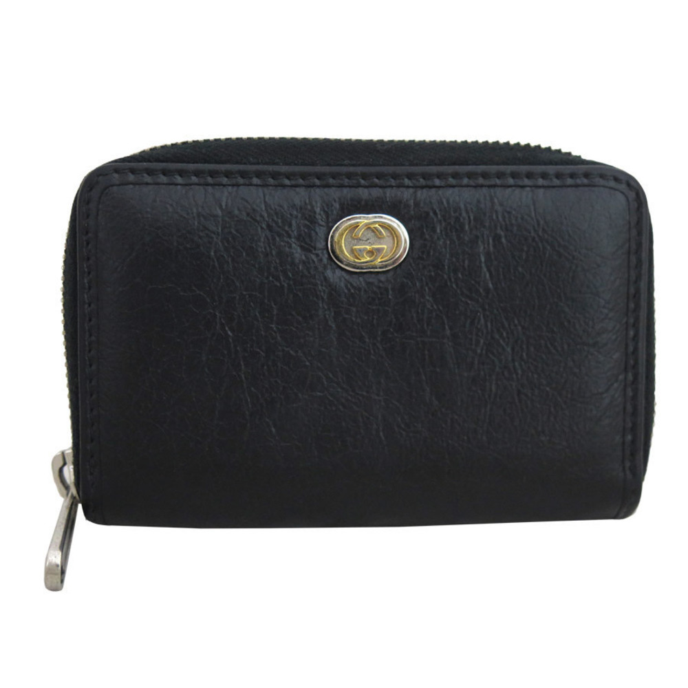 Gucci Interlocking G Card Case Black
